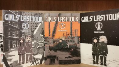Girl's Last Tour Manga Bände 1,4 und 6