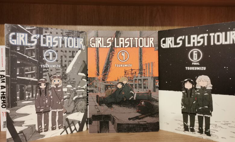 Girl's Last Tour Manga Bände 1,4 und 6