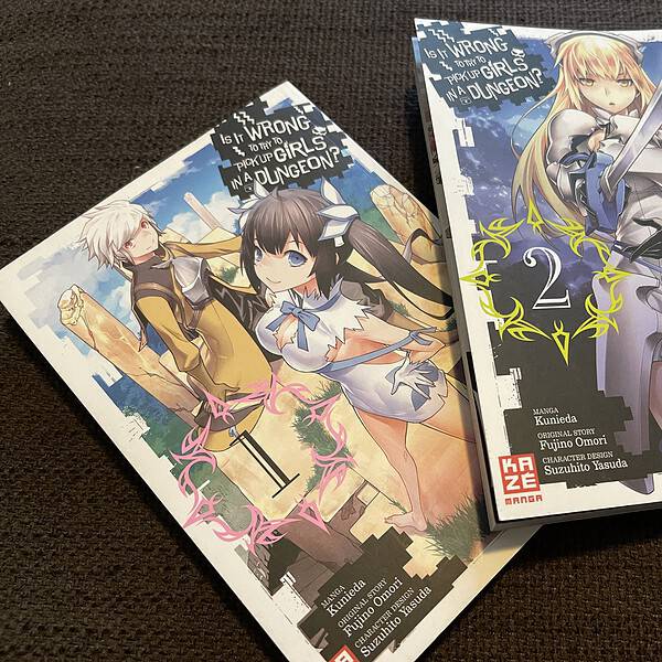 Angelesen mit Warnung: Is It Wrong to Try to Pick Up Girls in a Dungeon? – Band 1 + 2