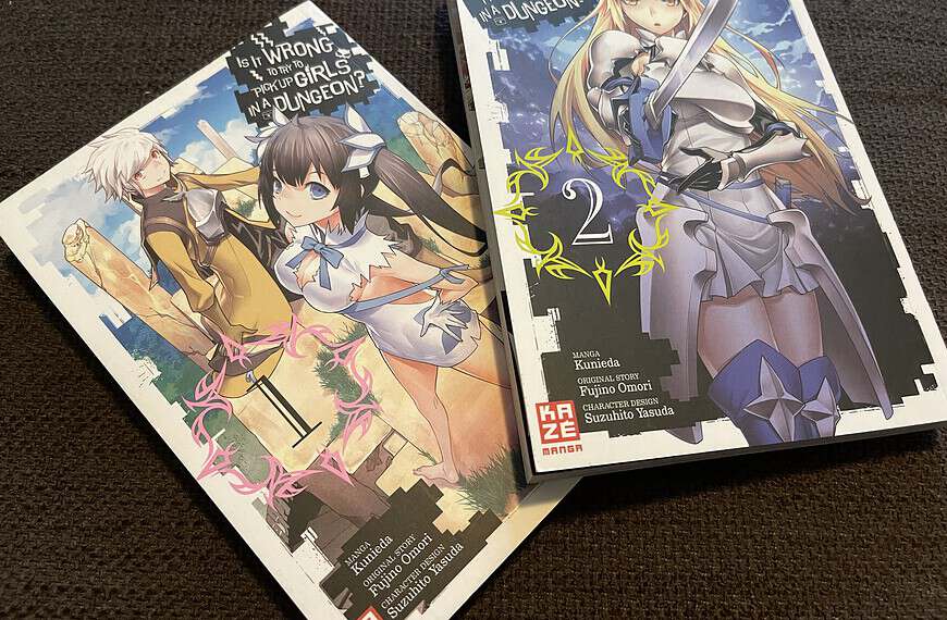 Angelesen mit Warnung: Is It Wrong to Try to Pick Up Girls in a Dungeon? – Band 1 + 2