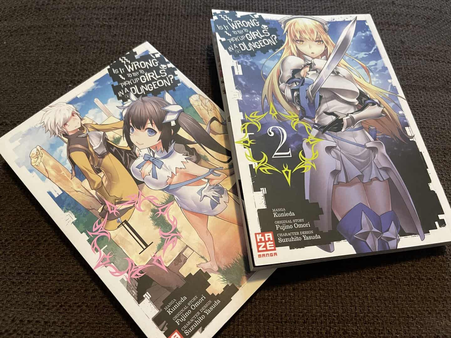 Angelesen mit Warnung: Is It Wrong to Try to Pick Up Girls in a Dungeon? – Band 1 + 2