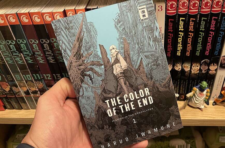 Manga-Comic "The Color of the End" in Super-Edition, perfektes Sammlerstück.