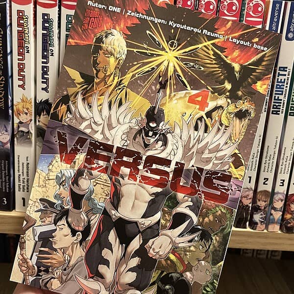 Versus Band 4 endlich im Regal und wo bleibt der 3. Band?