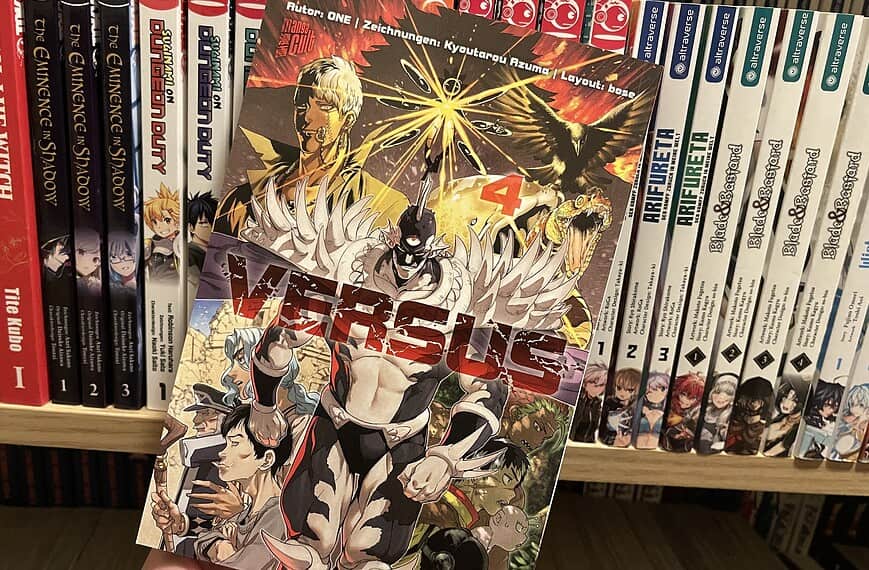 Versus Band 4 endlich im Regal und wo bleibt der 3. Band?