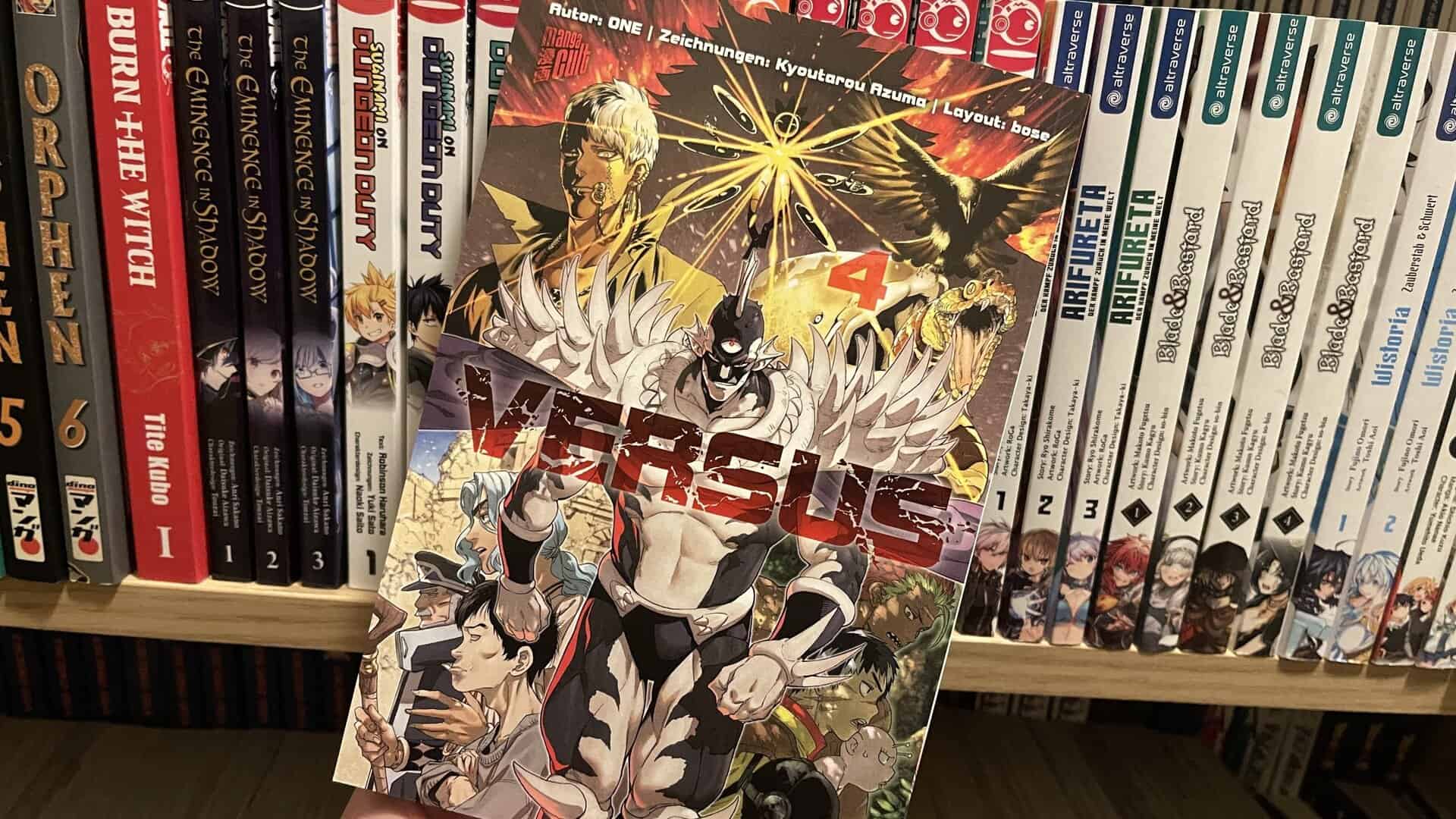 Versus Band 4 endlich im Regal und wo bleibt der 3. Band?